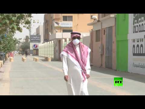 شاهد شوارع الرياض بعد إغلاق المحال التجارية ووقف الأنشطة بداخلها
