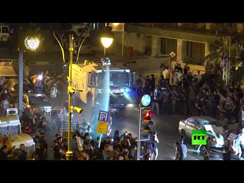 خلال مظاهرة جديدة معارضة لرئيس الوزراء في مدينة القدس