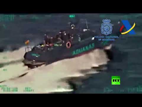 الشرطة الإسبانية تحبط أكبر عملية لتهريب المخدرات عبر البحر