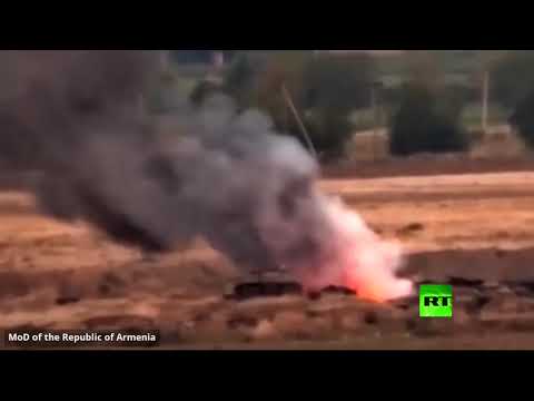 الجيش الأرميني ينشر لقطات جديدة من جبهة القتال في قره باغ