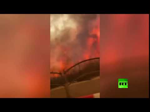 حرائق ضخمة تلتهم مناطق عدة في شمال إسرائيل