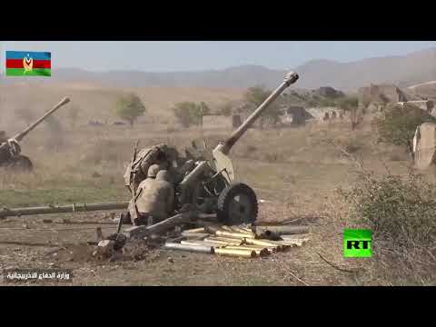 الدفاع الأذربيجانية تنشر لقطات لاستخدامها المدفعية في معارك قره باغ