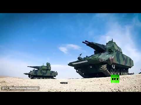 الدفاع التركية تنشر فيديو من مناورات وشق الأناضول العسكرية