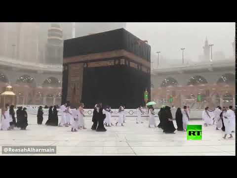 شؤون الحرمين في السعودية تُحذر من هطول أمطار فوق الكعبة
